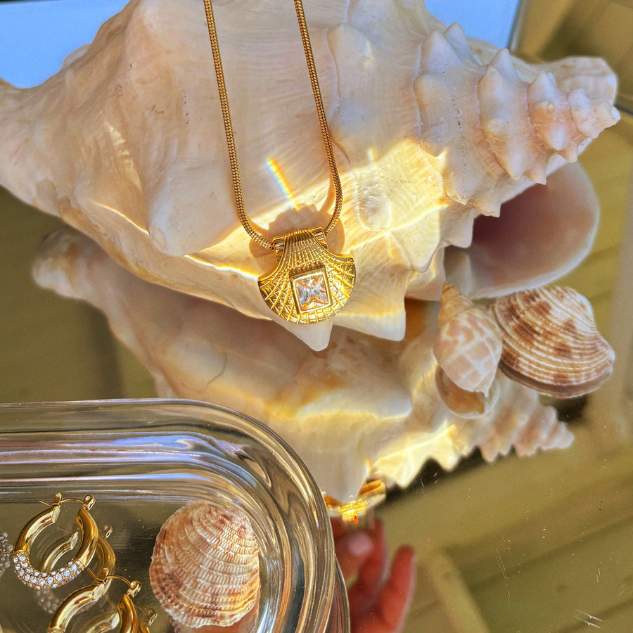 Athena Seashell Necklace