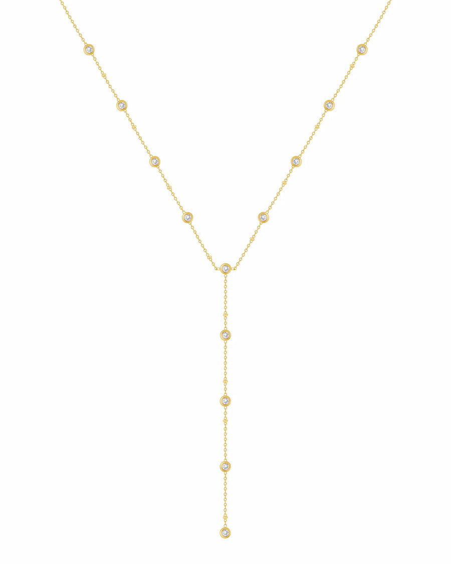 Cosmos Crystal Lariat Y Necklace
