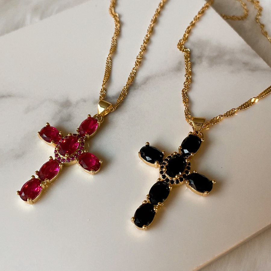 Adorn Cross Necklace