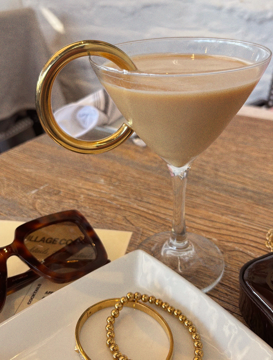 Martini Cuff Bangle Bracelet