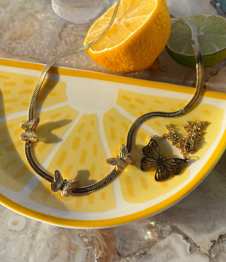 Juno Butterfly Necklace