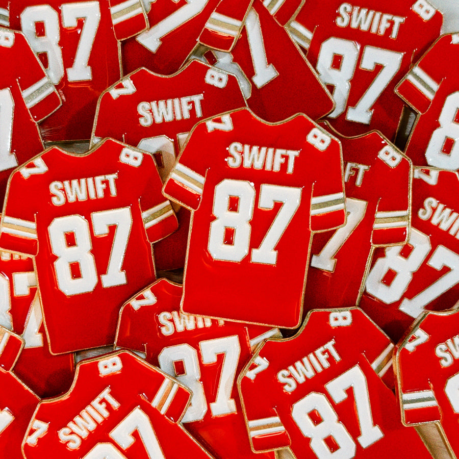 Taylor Swift Jersey Enamel Pin