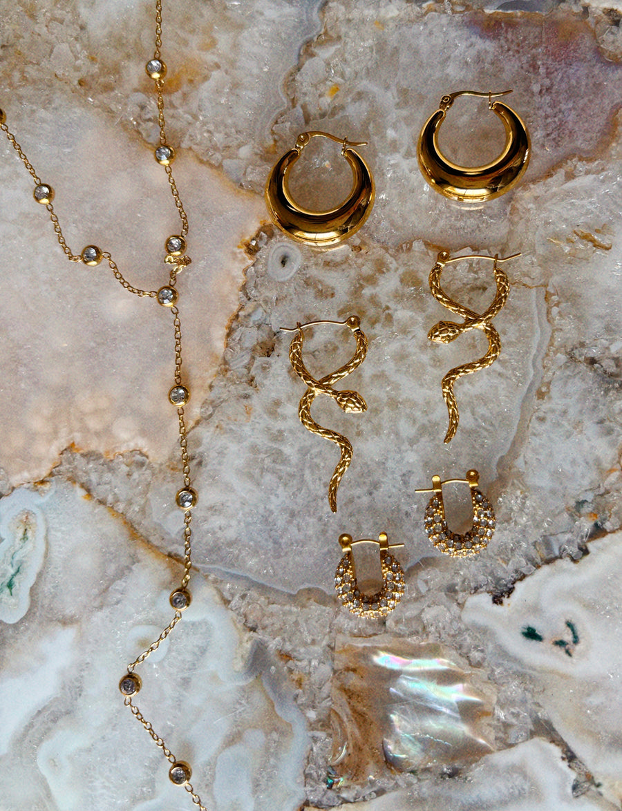 Cosmos Crystal Lariat Y Necklace