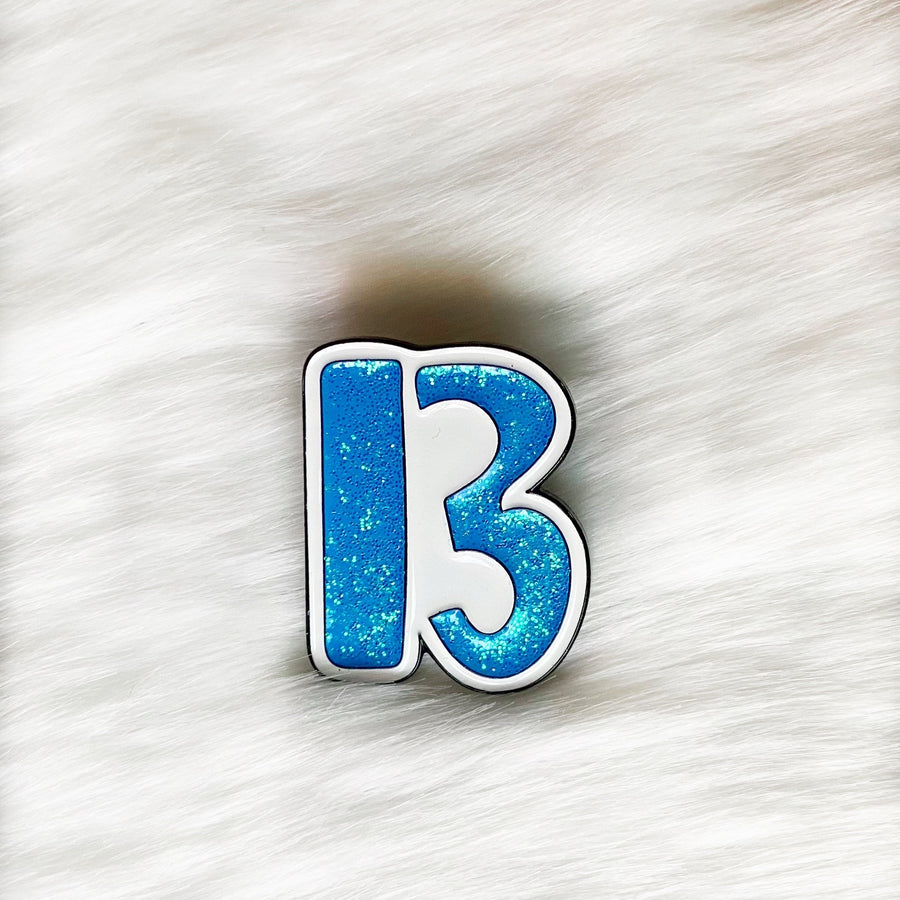Taylor Swift Lucky Number 13 Enamel Pin