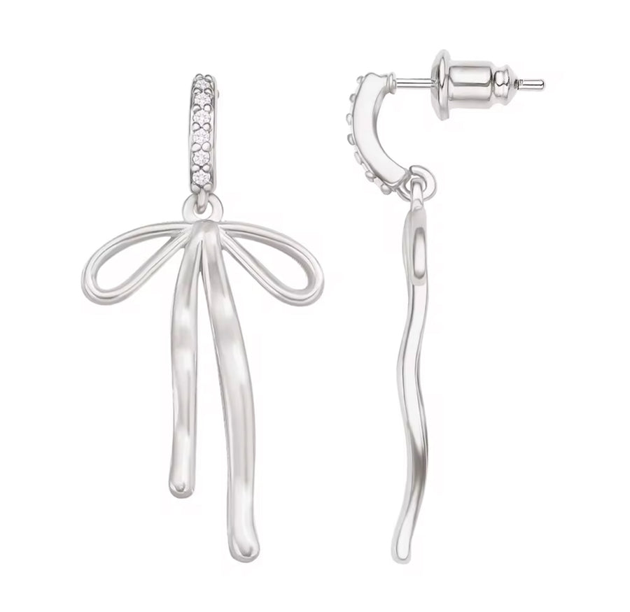 Blaire Bow Drop Earrings