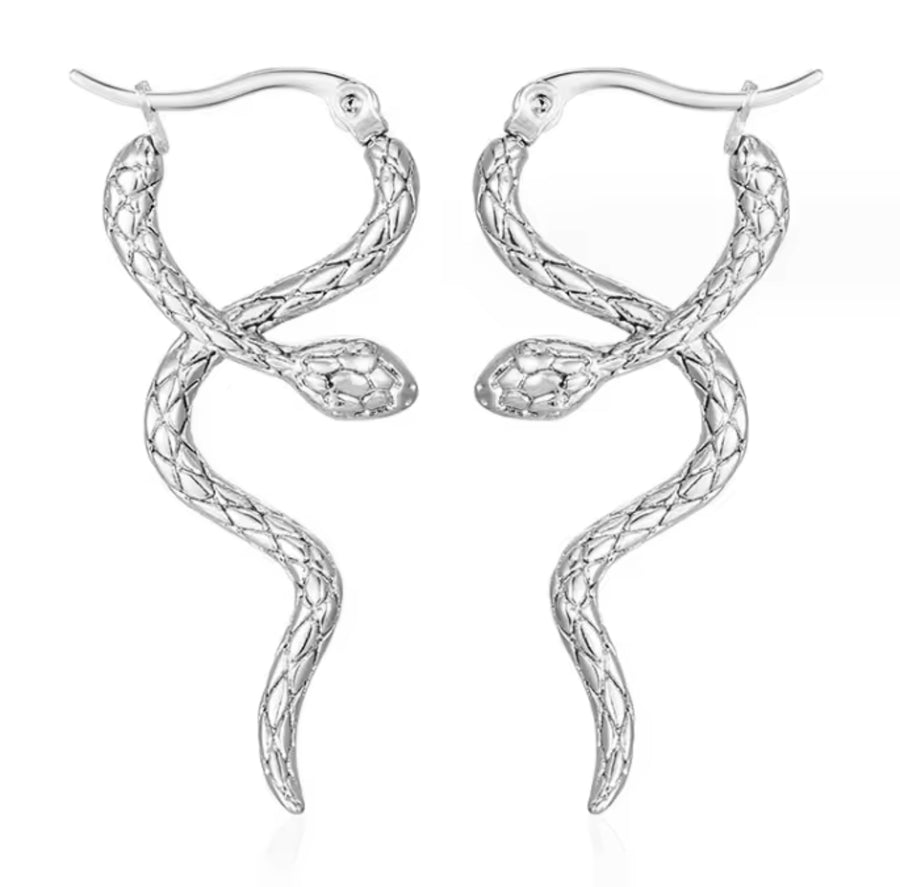 Evie Snake Earrings