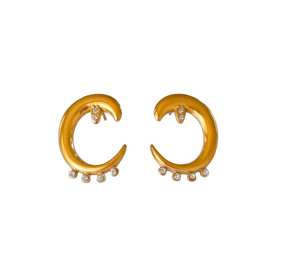 Magic Moon Statement Earrings