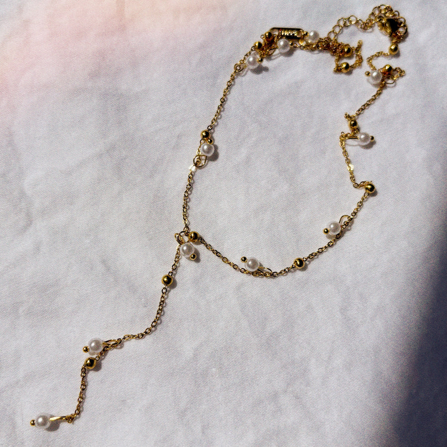 Amalfi Pearl Lariat