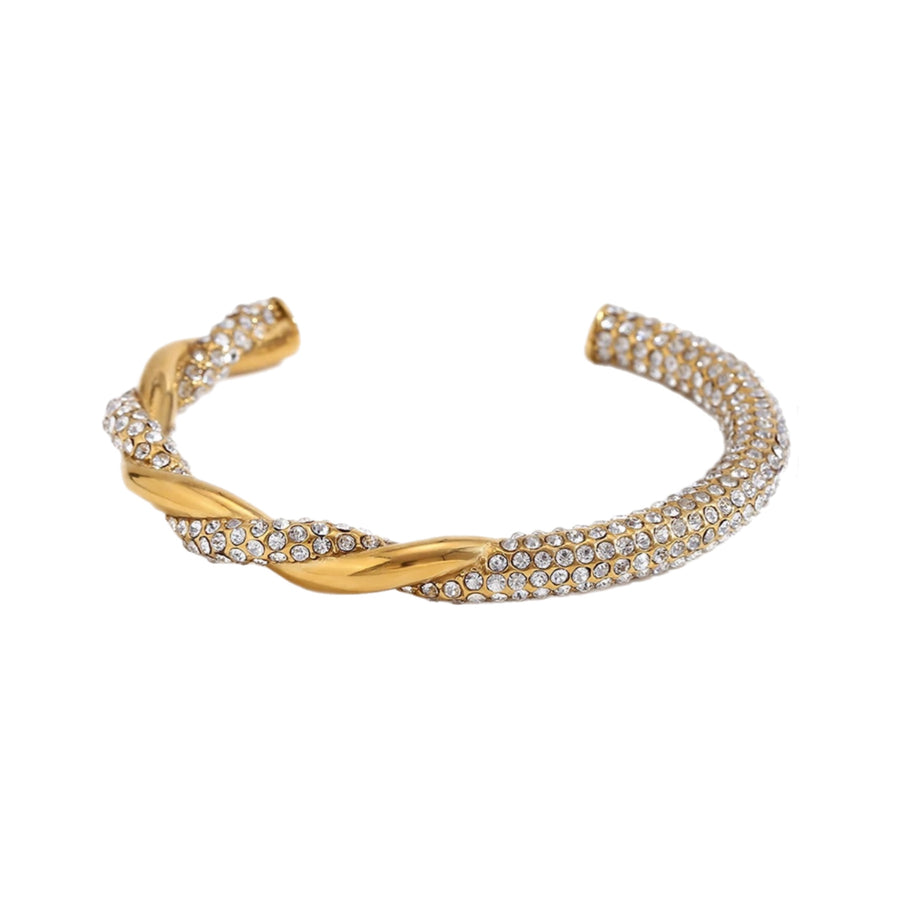 Socialite Crystal Cuff Bracelet