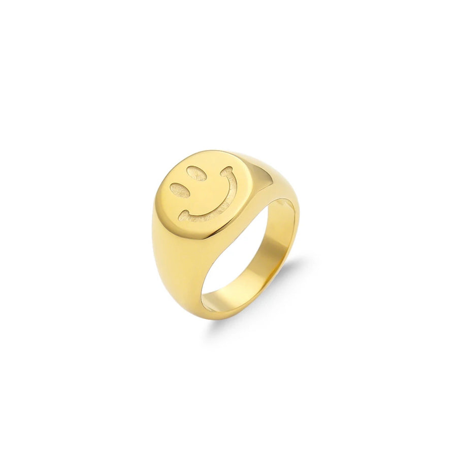 Big Smile Signet Ring
