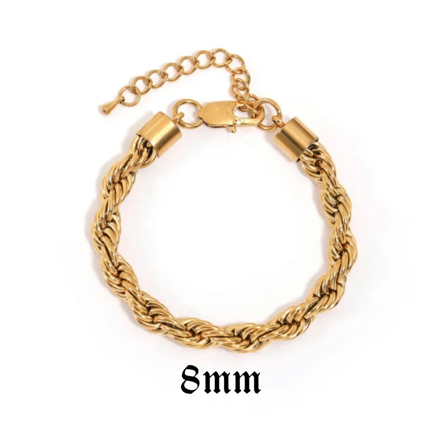 Singapore Rope Chain Bracelet