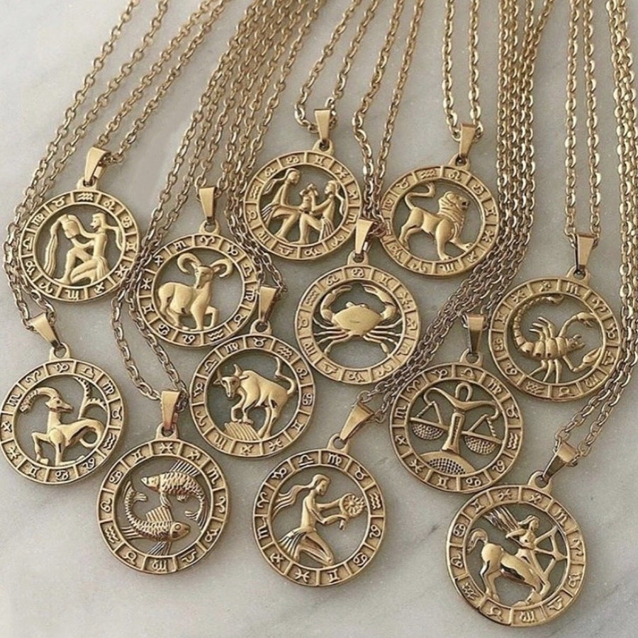 Zodiac Dial Necklace