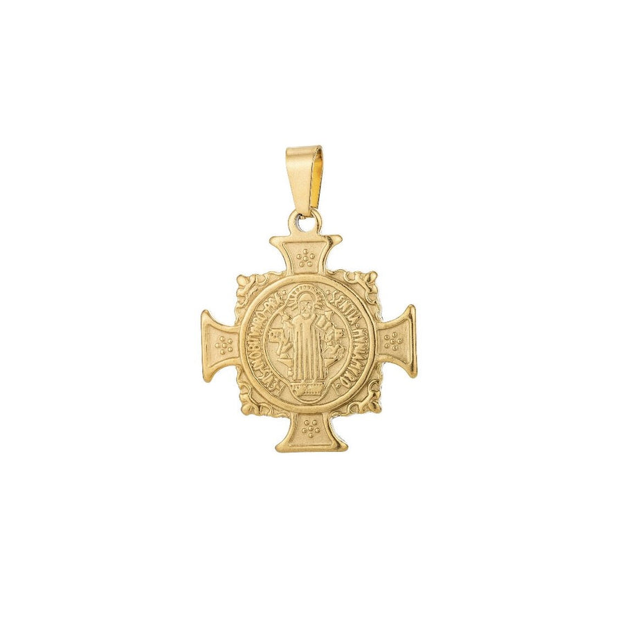 St. Benedict Double Sided Relic Necklace