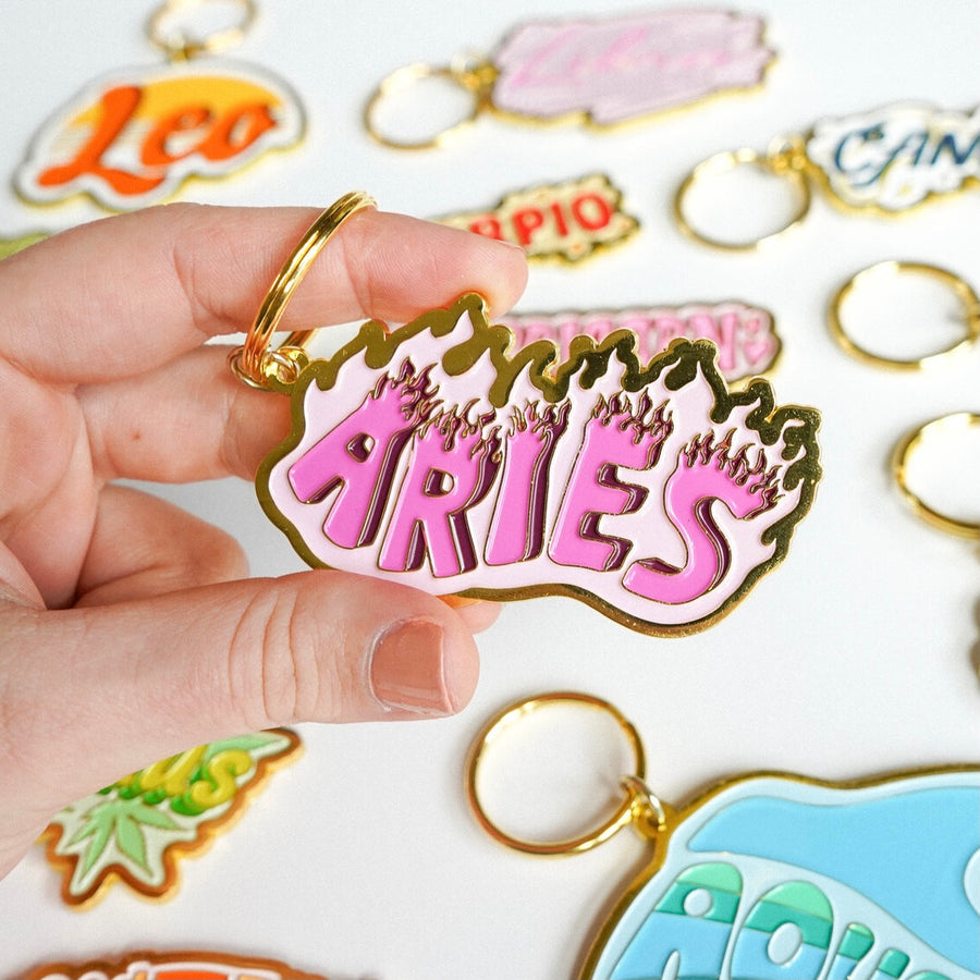 Constellation Keychains Zodiac Star Sign Constellation Keychains – KISMET SHOWROOM