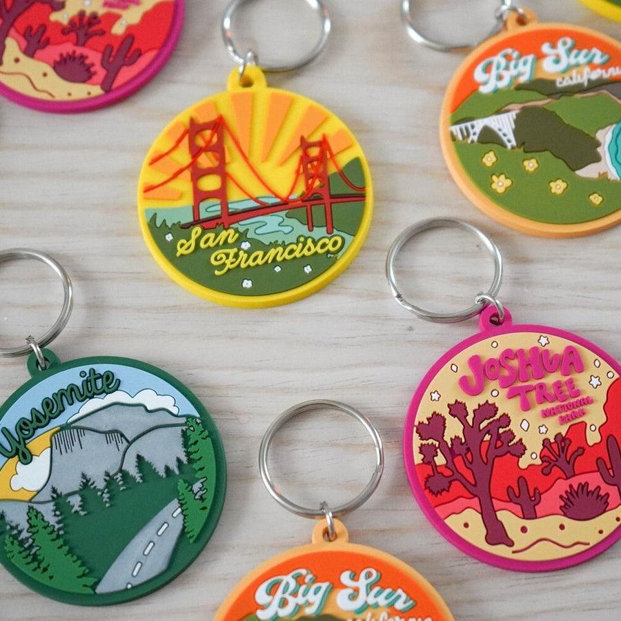 Travel Collection Keychains