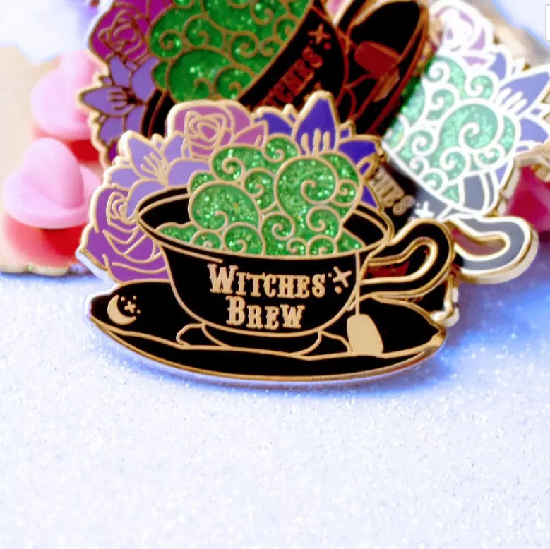Witches Brew Fairytale Enamel Pin