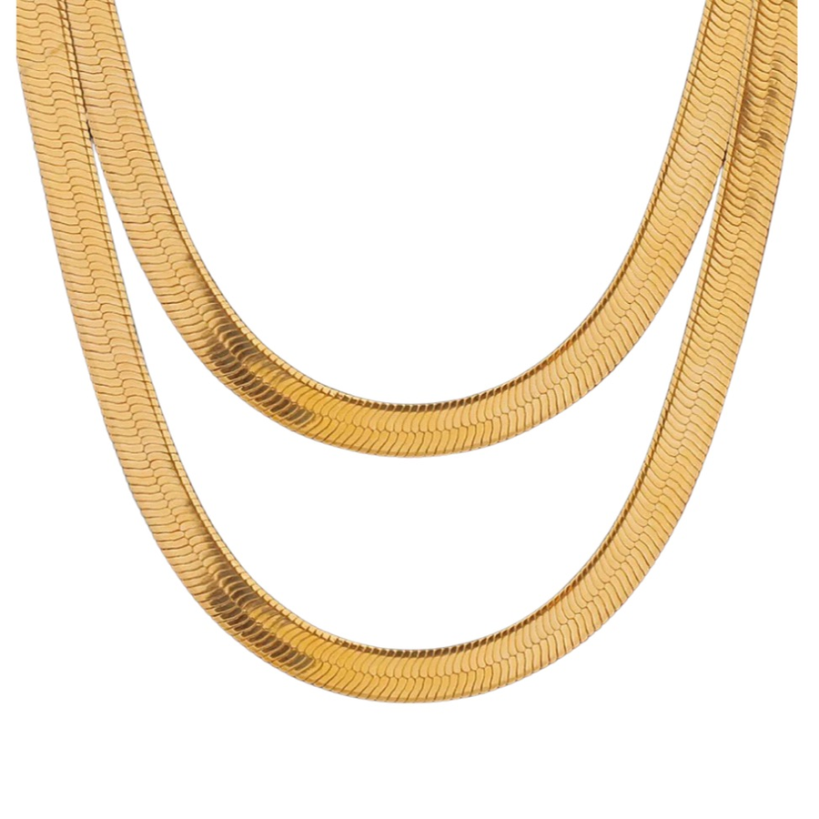 Slick Snake Chain Necklace