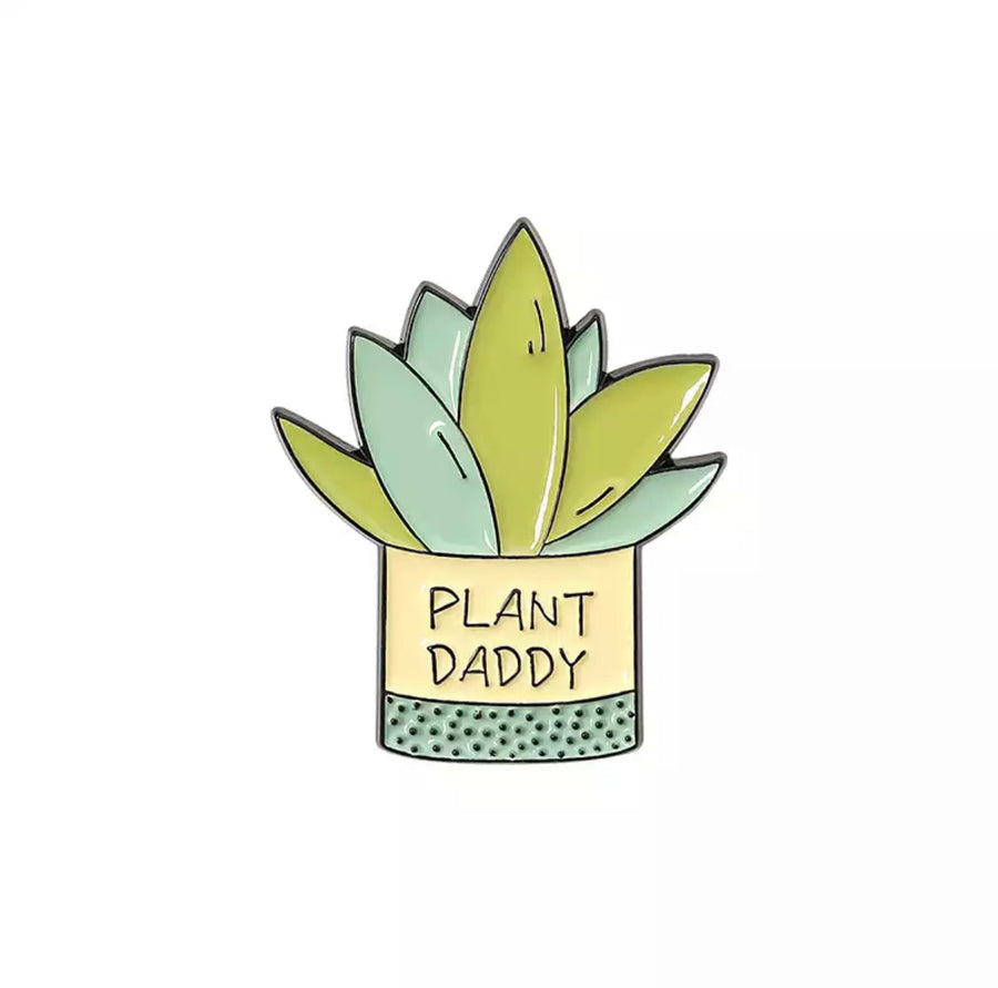 Plant Parents Enamel Pin