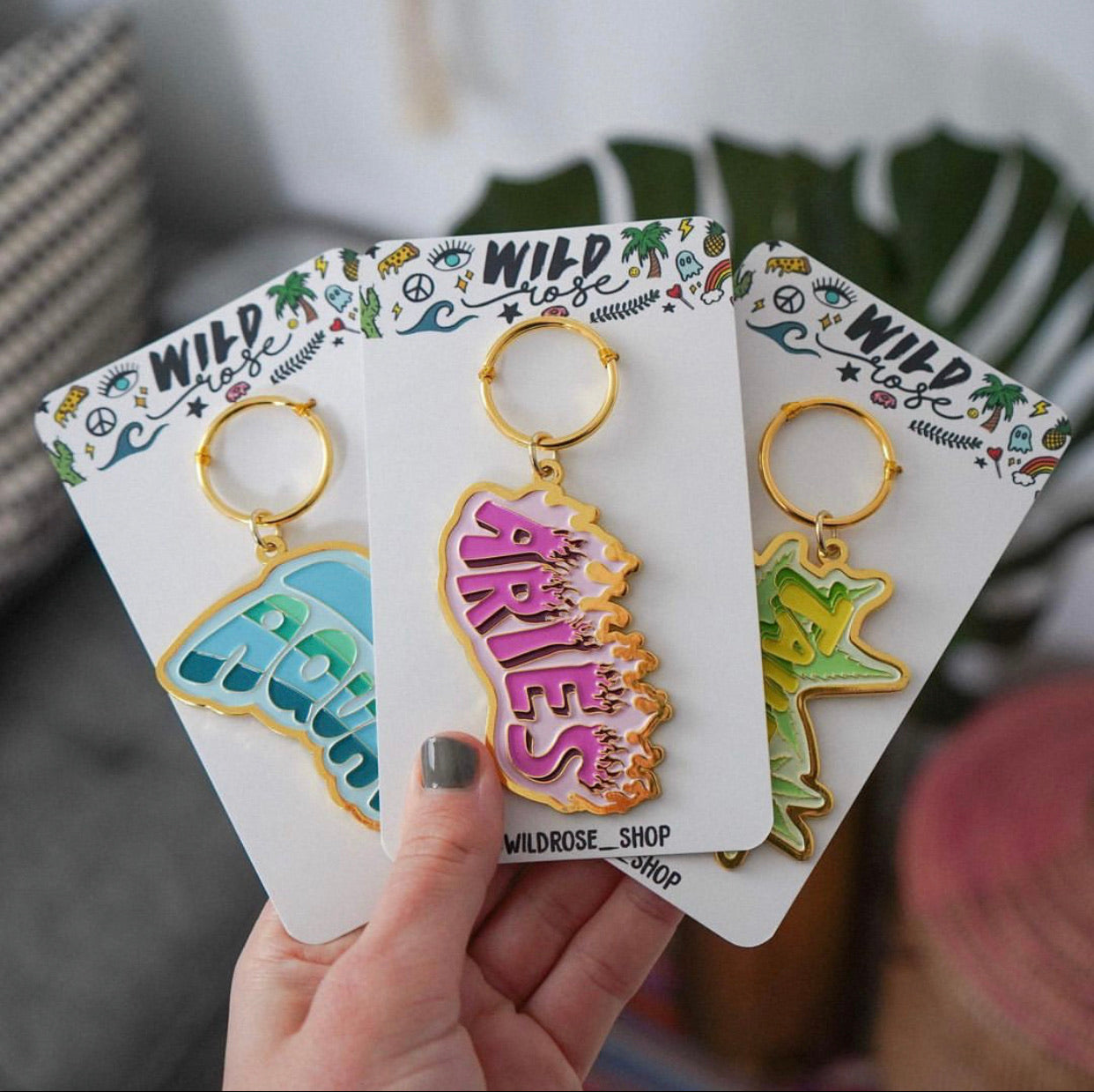 Zodiac Star Sign Constellation Keychains – KISMET SHOWROOM