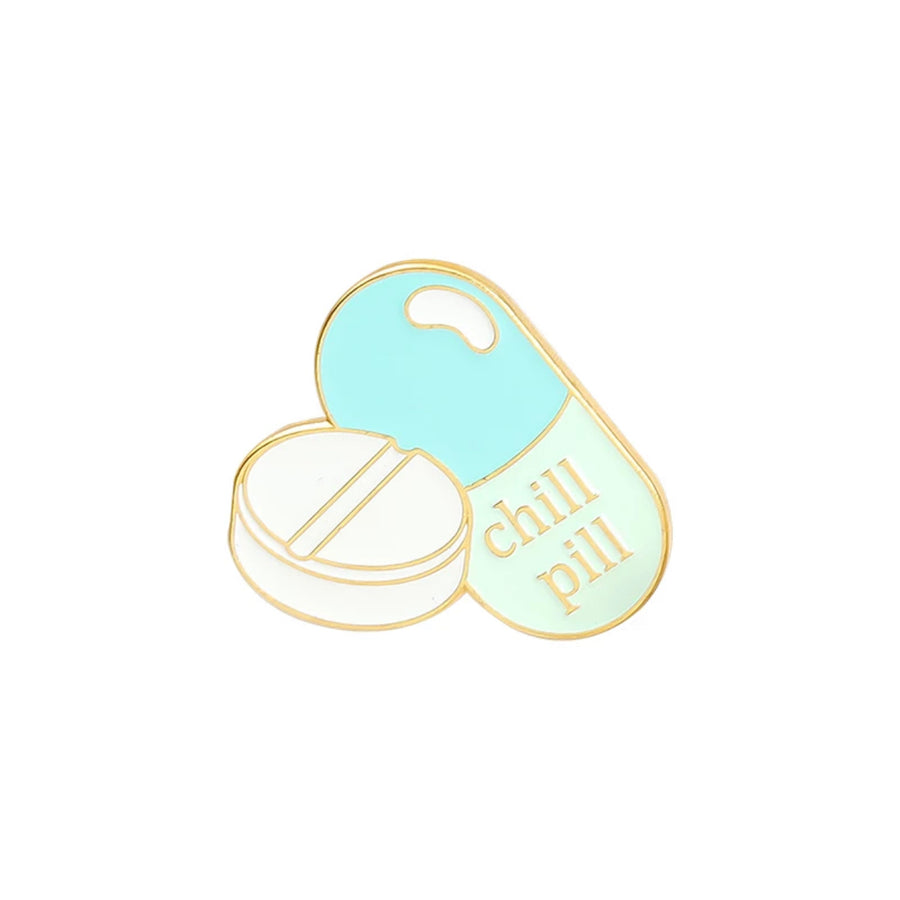 Chill Pills Enamel Pin