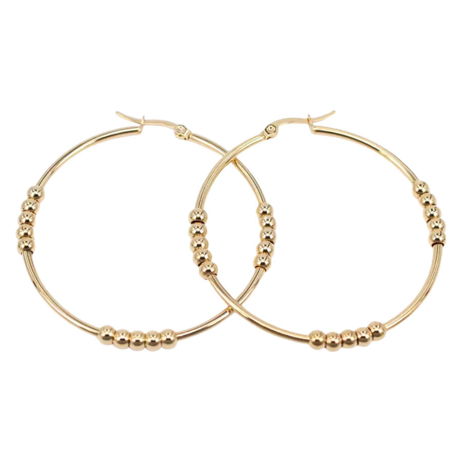 Monaco Gold Hoops
