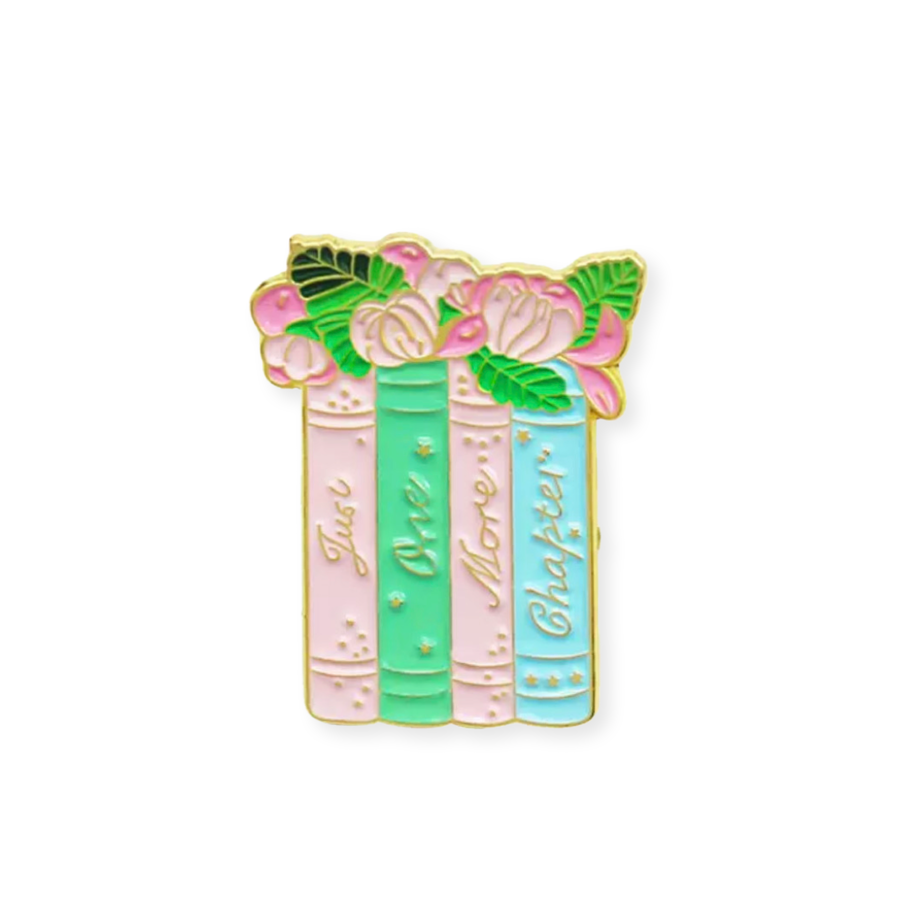 One More Chapter Storybook Enamel Pin