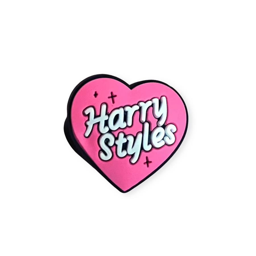 Harry Styles Heart Croc Charm