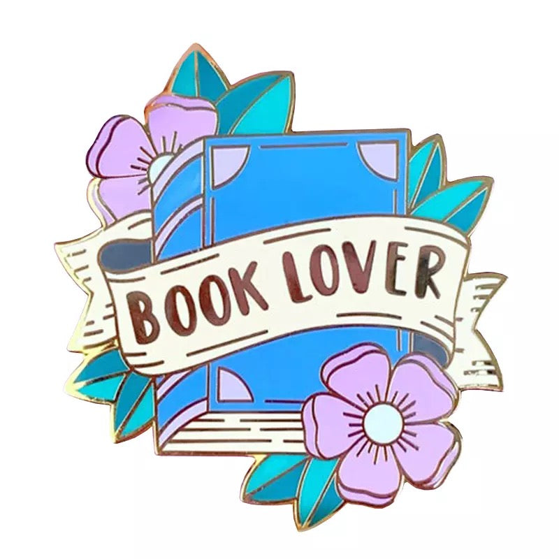 Book Lover Colorful Enamel Pin