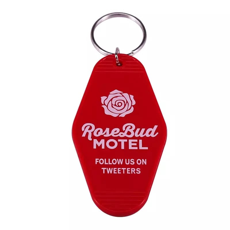 RoseBud Motel Keychain