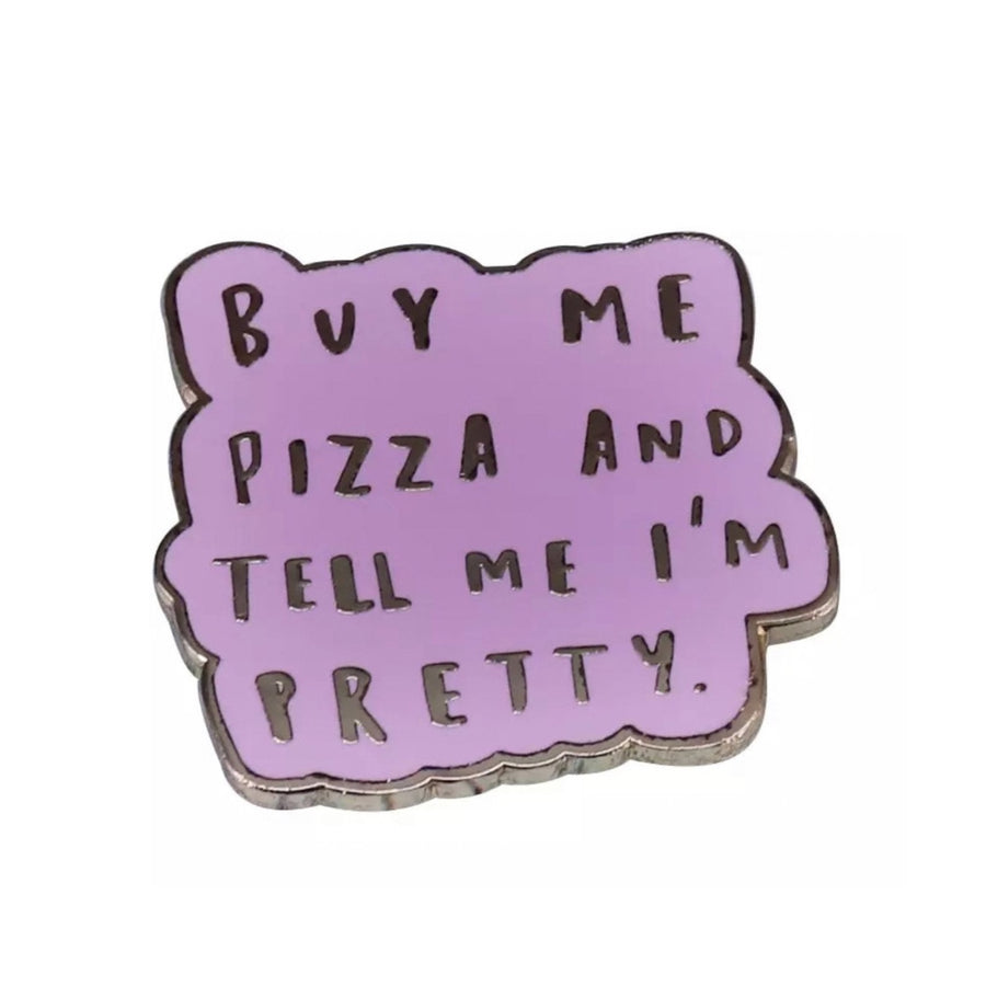 Buy Me Pizza Enamel Pin